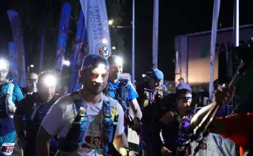 Największe wyzwanie Festiwalu Biegowego! Bieg na 100 km wystartował w środku nocy - 69